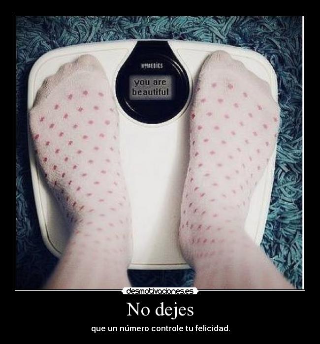 No dejes -