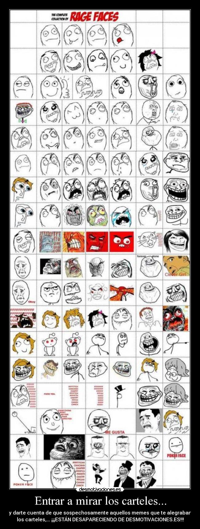 Entrar a mirar los carteles... - 