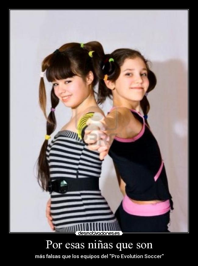 Por esas niñas que son -