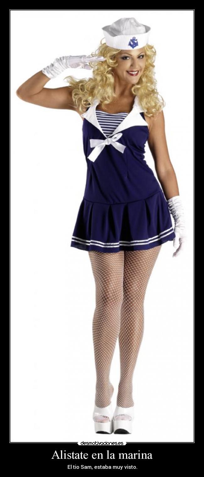 Alistate en la marina - El tio Sam, estaba muy visto.