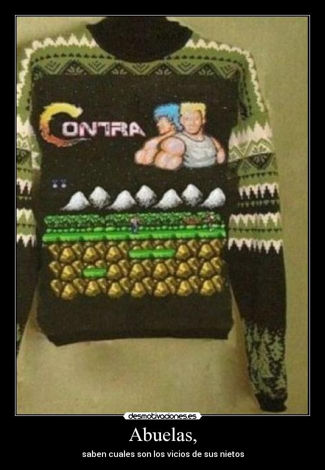 Abuelas, - saben cuales son los vicios de sus nietos