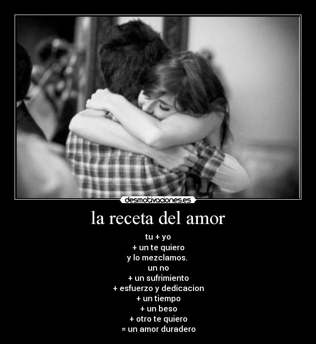 la receta del amor -