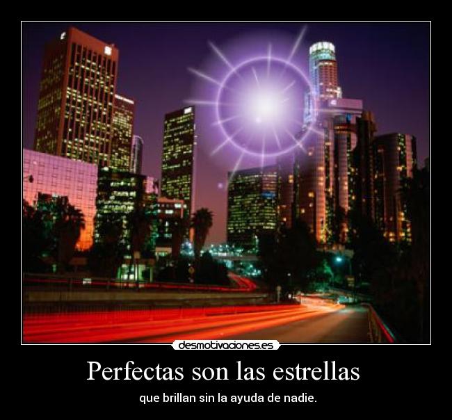 Perfectas son las estrellas  - 