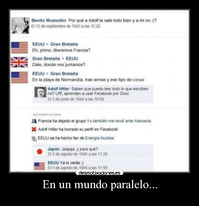 En un mundo paralelo... - 
