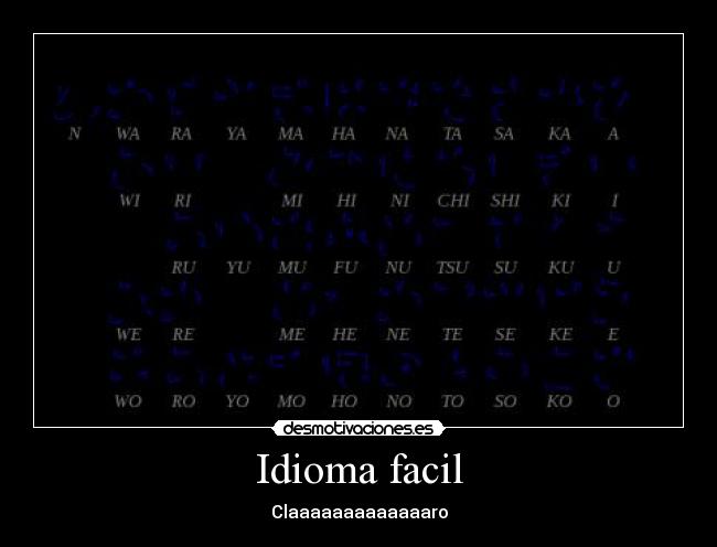 Idioma facil - Claaaaaaaaaaaaaro