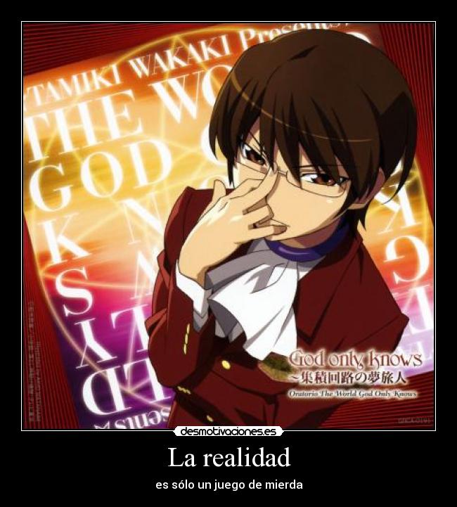 La realidad - es sólo un juego de mierda