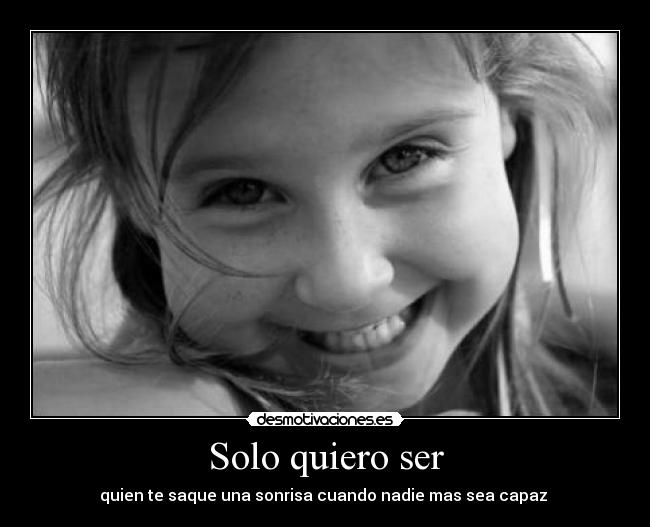 Solo quiero ser - 