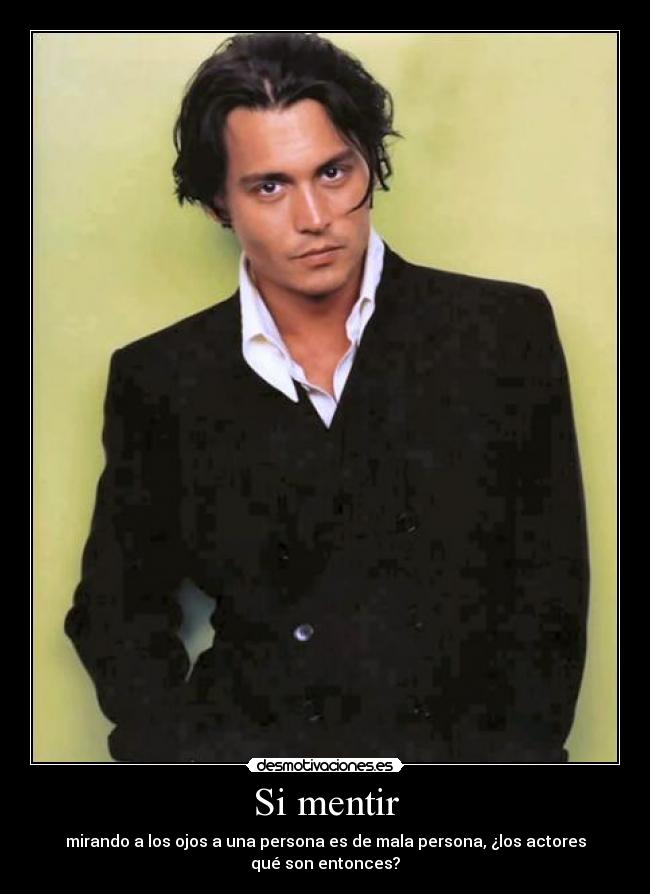 Si mentir -