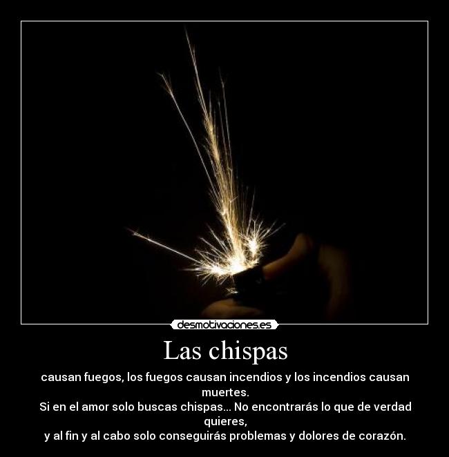 Las chispas - 