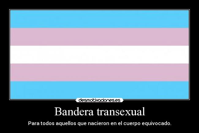 Bandera transexual -