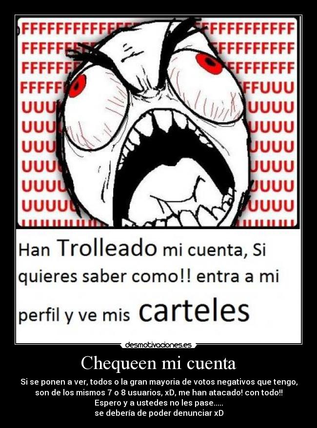 Chequeen mi cuenta - 