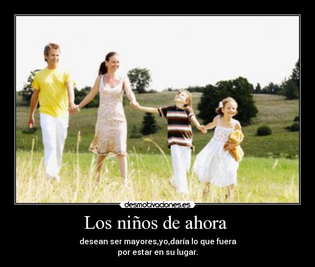 Los niños de ahora -