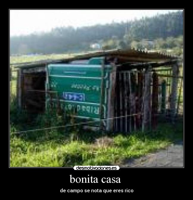 bonita casa - de campo se nota que eres rico