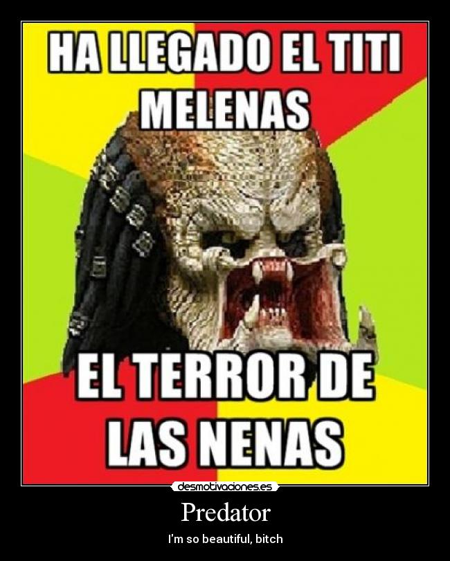 carteles predator desmotivaciones