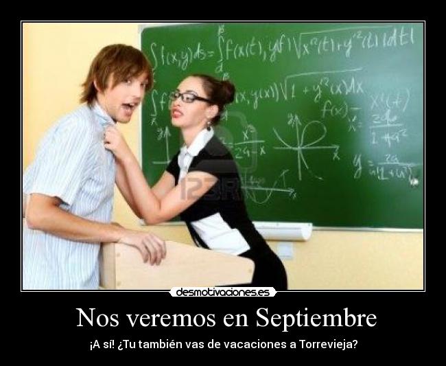 Nos veremos en Septiembre -
