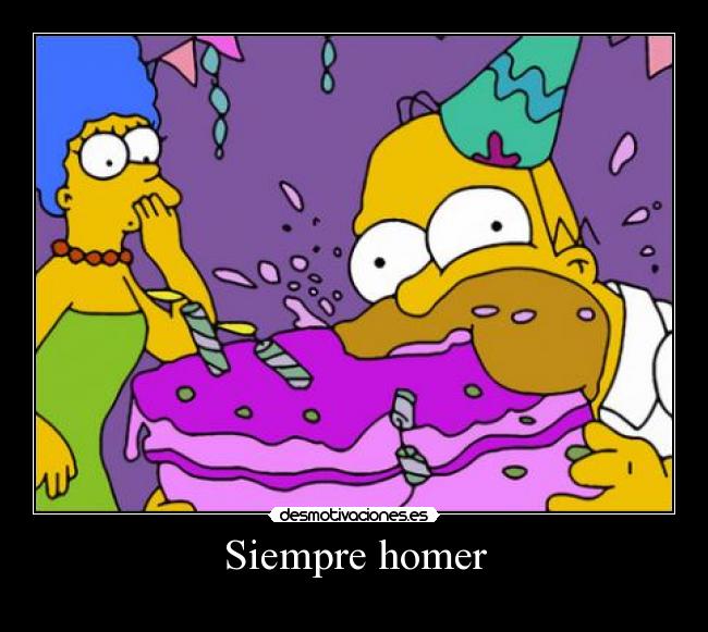 Siempre homer - 