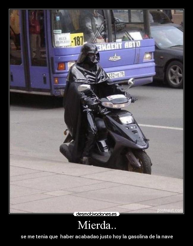 Mierda.. -