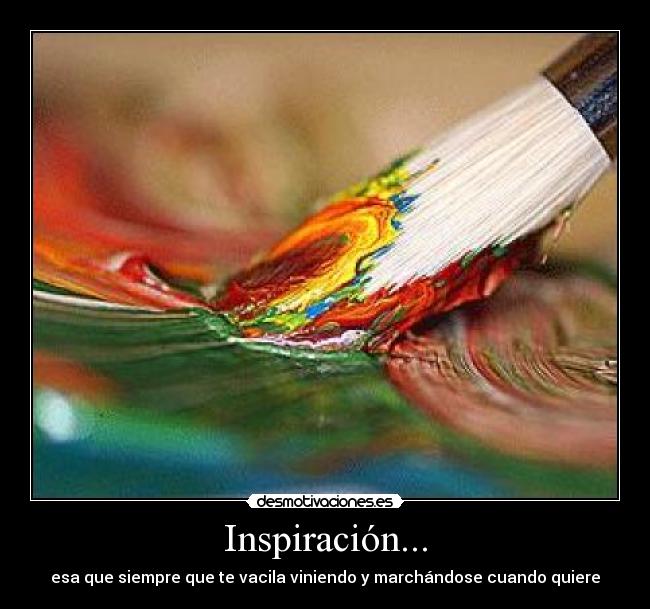 Inspiración... -