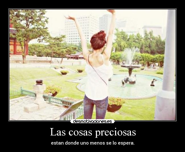 Las cosas preciosas - 