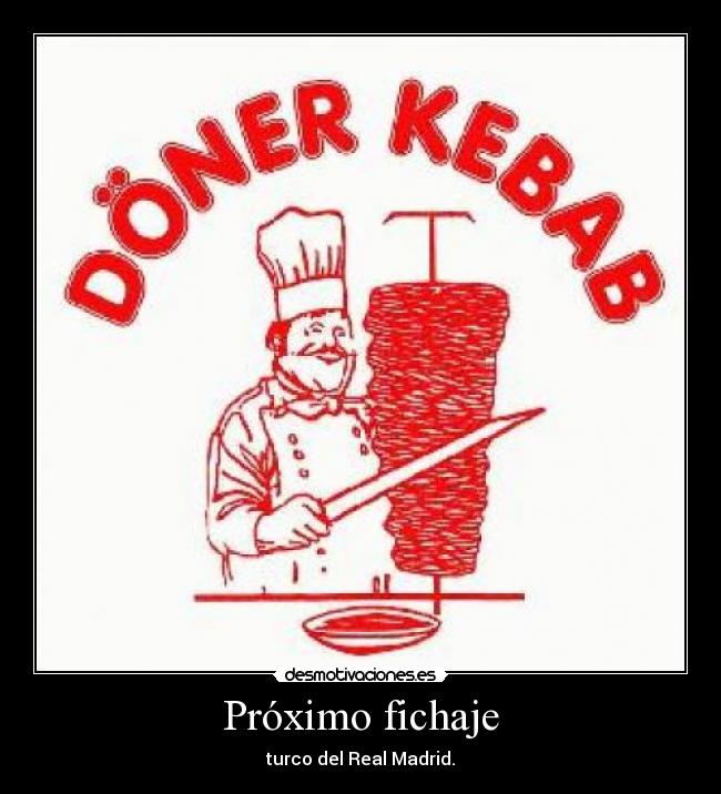 Próximo fichaje - turco del Real Madrid.
