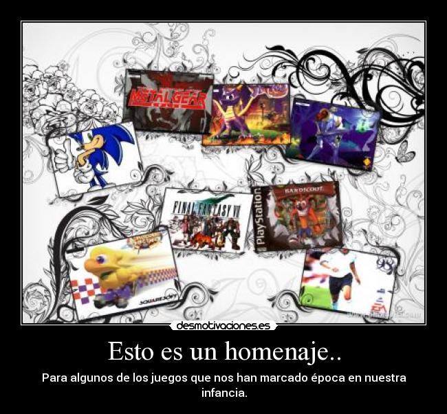 Esto es un homenaje.. - 