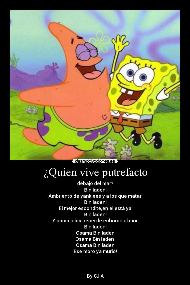 carteles sponja desmotivaciones