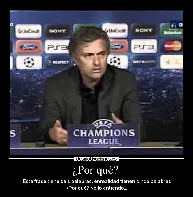 ¿Por qué?  - 