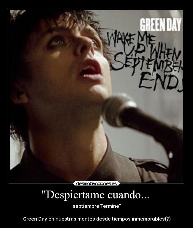 Despiertame cuando... -