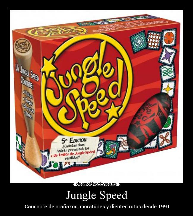 carteles jungle speed desmotivaciones