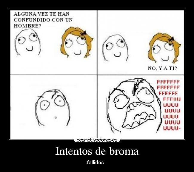 Intentos de broma - fallidos...