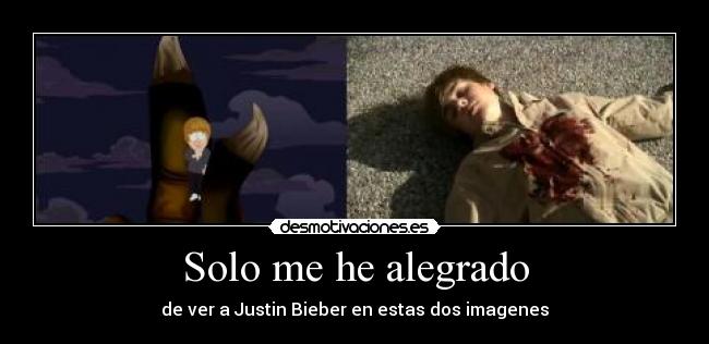 Solo me he alegrado -