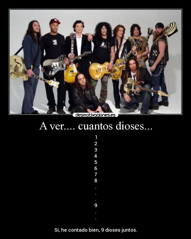 A ver.... cuantos dioses... - 