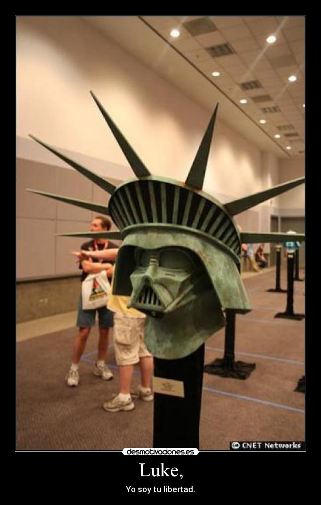 Luke, - Yo soy tu libertad.
