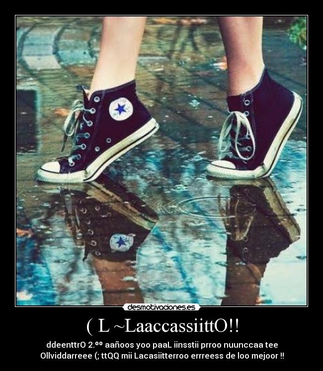 ( L ~LaaccassiittO!! - 