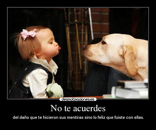 No te acuerdes - 