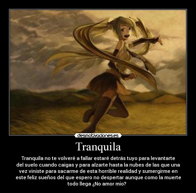 Tranquila -