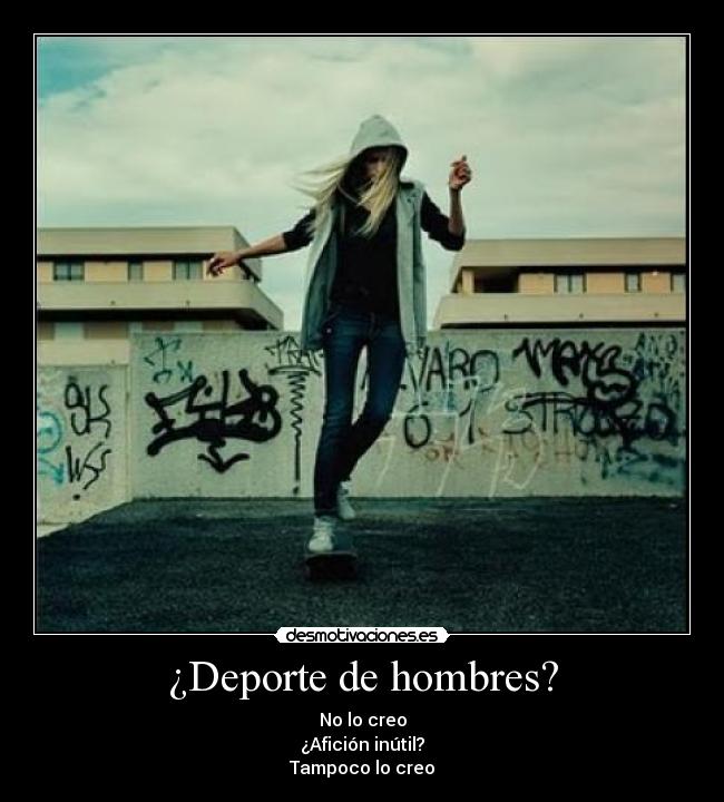 HOMBRES Y DEPORTE hombres y deporte: