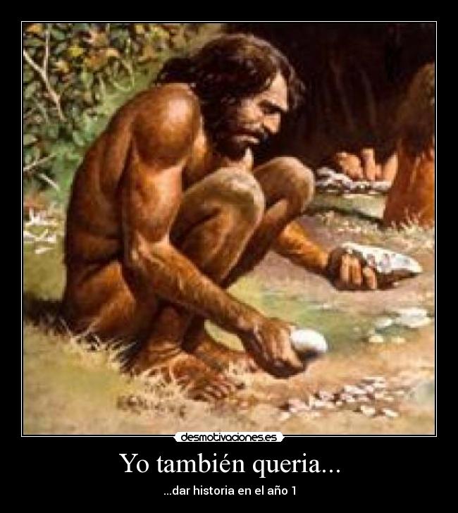 Yo también queria... -