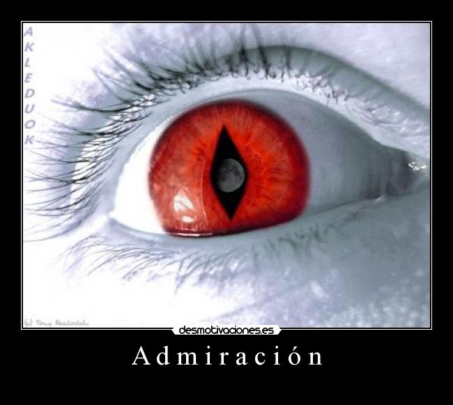 A d m i r a c i ó n -