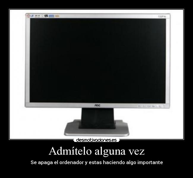 carteles computadores desmotivaciones