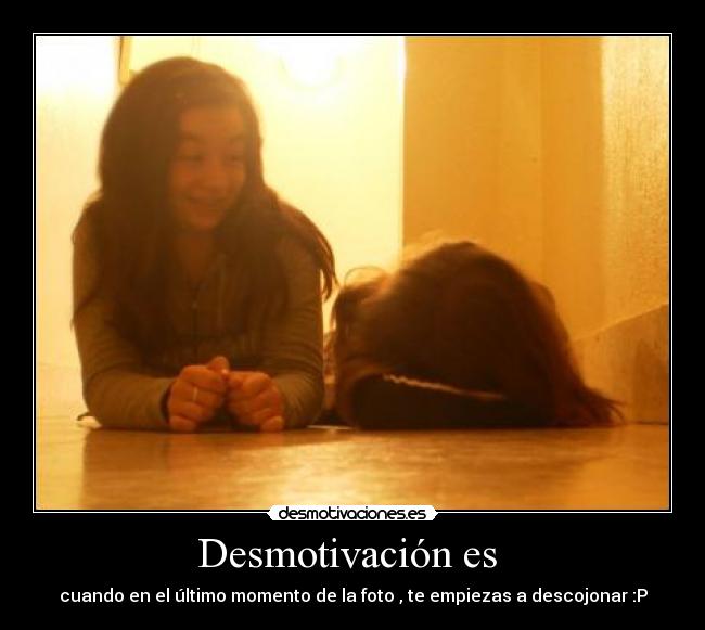 Desmotivación es  - 