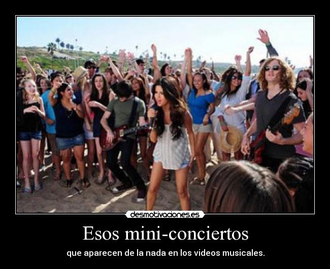 Esos mini-conciertos - 