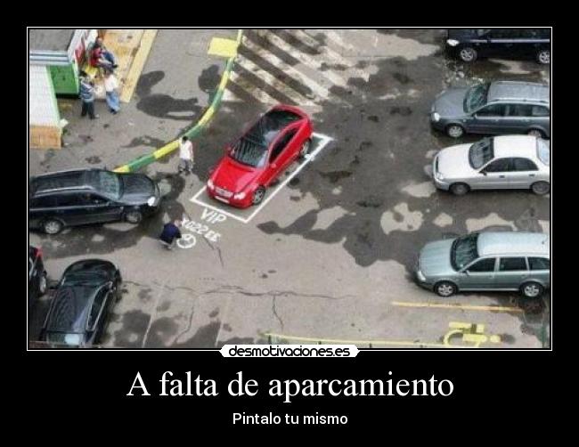 carteles aparcar desmotivaciones