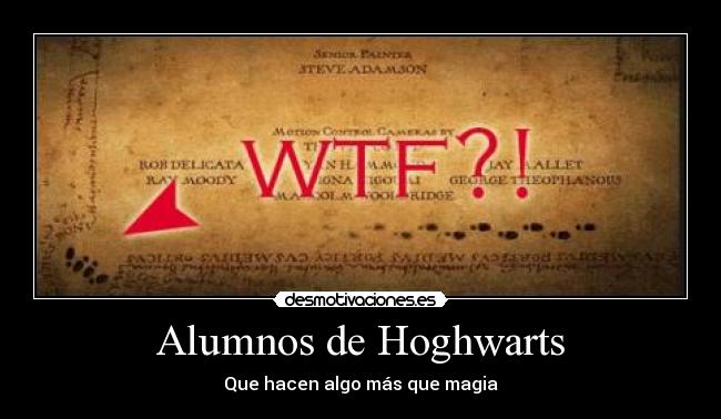 Alumnos de Hoghwarts - 