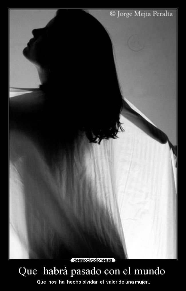 Que habrá pasado con el mundo -