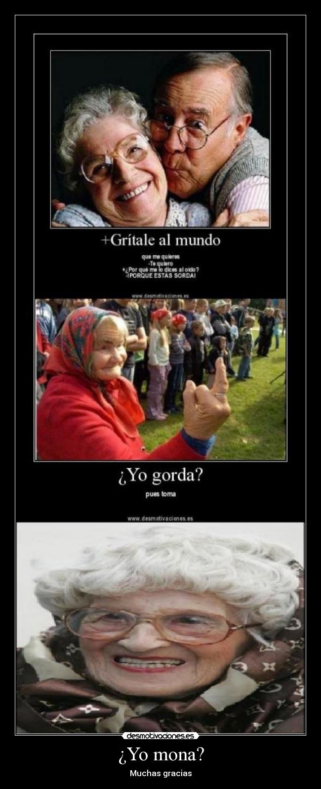 ¿Yo mona? - 