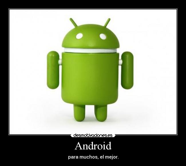 carteles android muchos sistema operativo linux tablet pc movil desmotivaciones