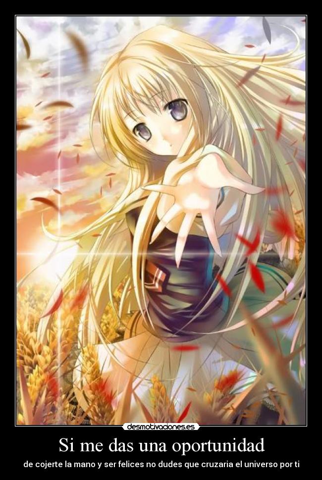 Si me das una oportunidad - 