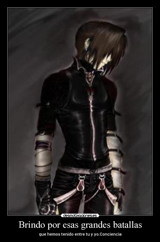Brindo por esas grandes batallas -