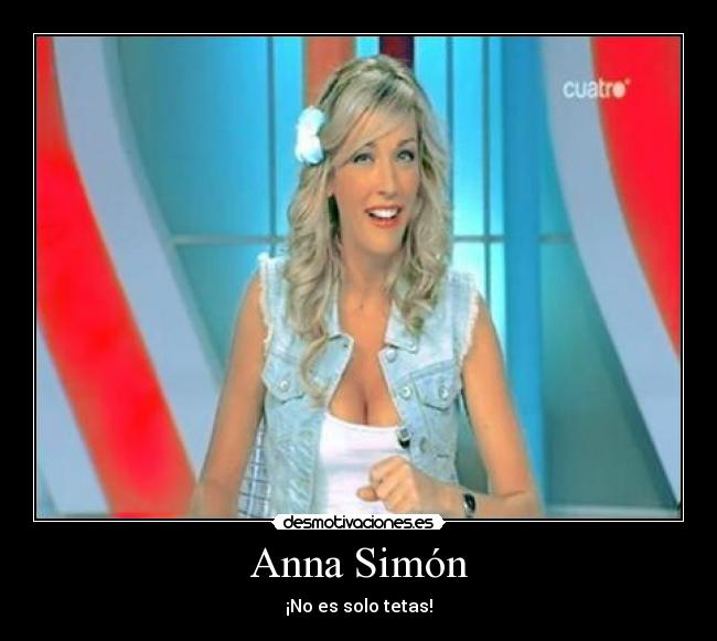 Anna Simón - ¡No es solo tetas!